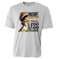 More Pride Less Prejudice Lgbt Gay Proud Ally Pride Month Cooling Performance Crew T-Shirt