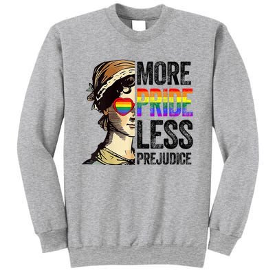 More Pride Less Prejudice Lgbt Gay Proud Ally Pride Month Sweatshirt