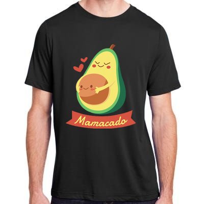 Mamacado Pregnant Mom Avocado Pregnancy Women Gifts Adult ChromaSoft Performance T-Shirt