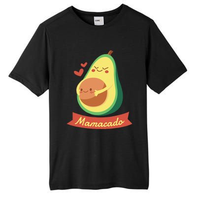 Mamacado Pregnant Mom Avocado Pregnancy Women Gifts Tall Fusion ChromaSoft Performance T-Shirt