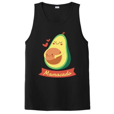 Mamacado Pregnant Mom Avocado Pregnancy Women Gifts PosiCharge Competitor Tank