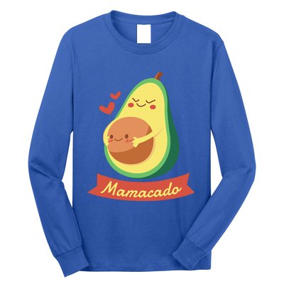 Mamacado Pregnant Mom Avocado Pregnancy Women Gifts Long Sleeve Shirt