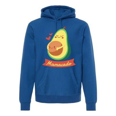 Mamacado Pregnant Mom Avocado Pregnancy Women Gifts Premium Hoodie