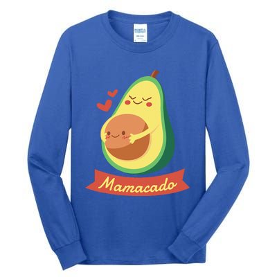 Mamacado Pregnant Mom Avocado Pregnancy Women Gifts Tall Long Sleeve T-Shirt