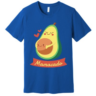 Mamacado Pregnant Mom Avocado Pregnancy Women Gifts Premium T-Shirt