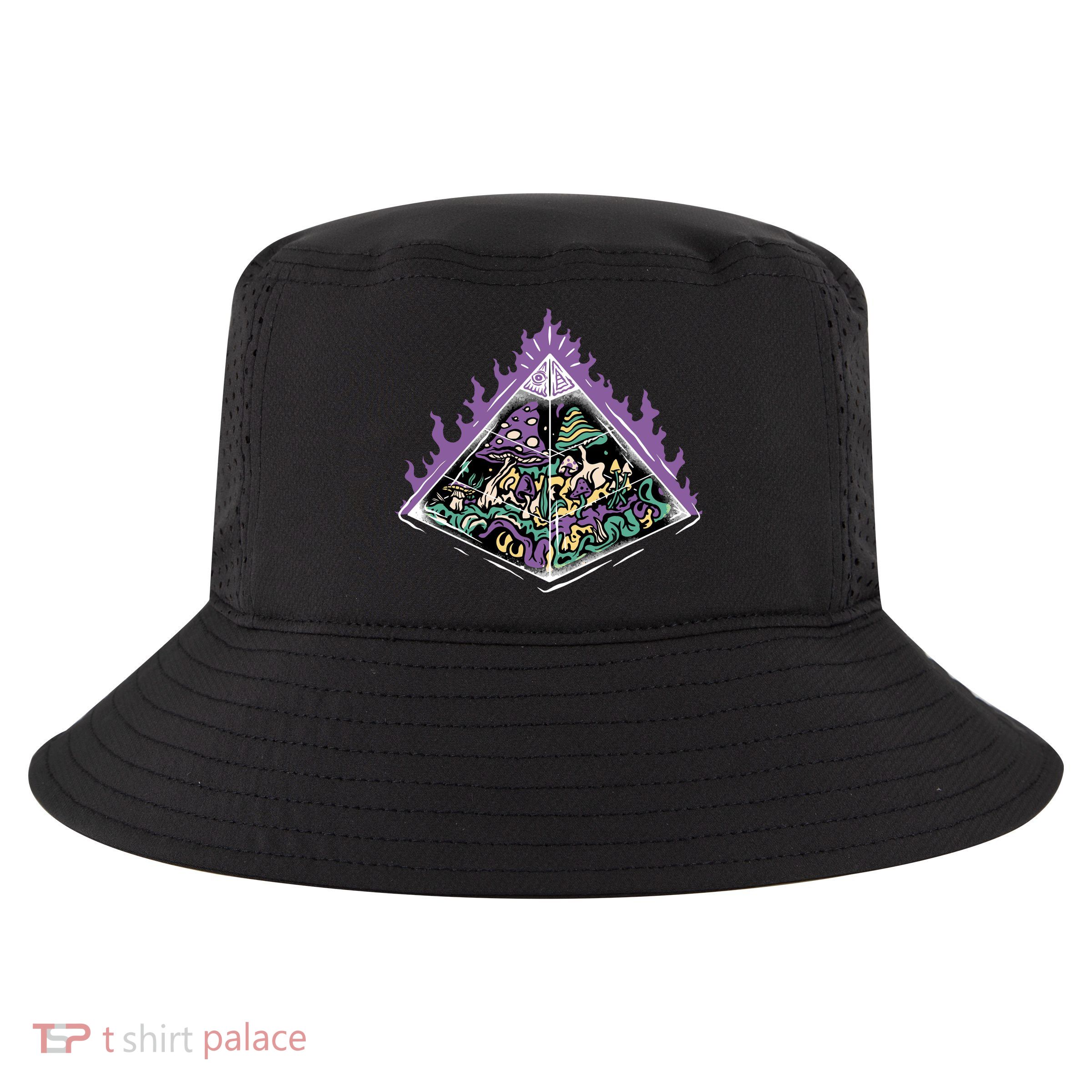 Mushroom Pyramid Cool Comfort Performance Bucket Hat