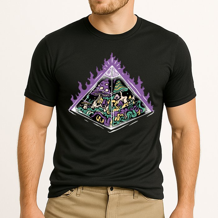 Mushroom Pyramid Performance Shirt