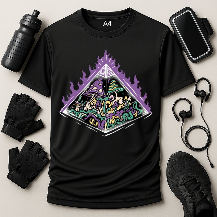 Mushroom Pyramid Performance Shirt