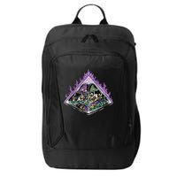 Mushroom Pyramid City Backpack
