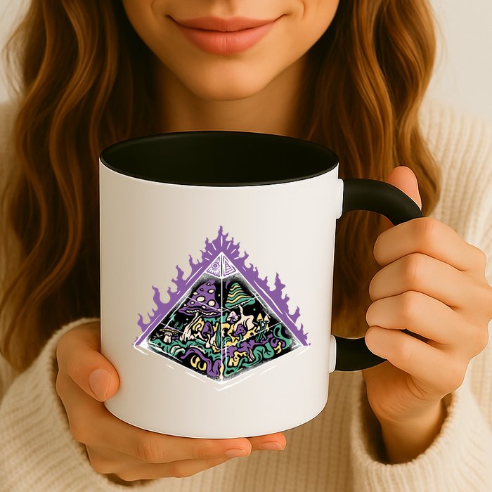 Mushroom Pyramid Mug