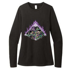 Mushroom Pyramid Womens CVC Long Sleeve Shirt