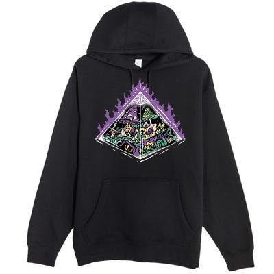 Mushroom Pyramid Premium Pullover Hoodie