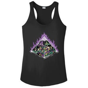 Mushroom Pyramid Ladies PosiCharge Competitor Racerback Tank