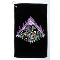 Mushroom Pyramid Golf Towel