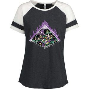 Mushroom Pyramid Enza Ladies Jersey Colorblock Tee