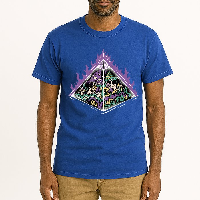 Mushroom Pyramid Tall T-Shirt