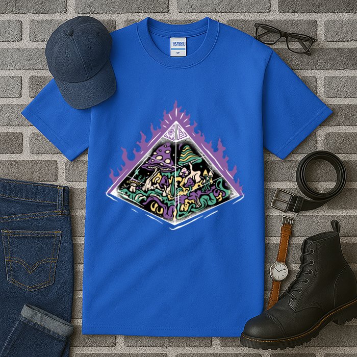 Mushroom Pyramid Tall T-Shirt