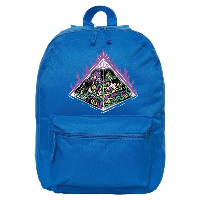 Mushroom Pyramid 16 in Basic Backpack
