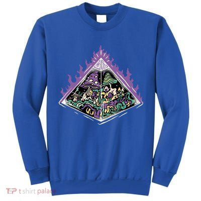 Mushroom Pyramid Tall Sweatshirt
