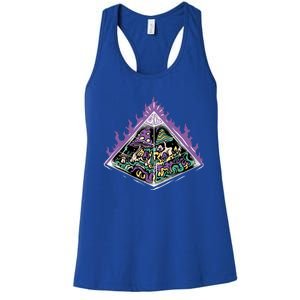 Mushroom Pyramid Women's Racerback Tank