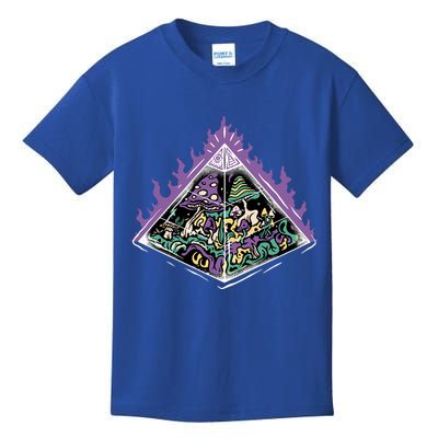 Mushroom Pyramid Kids T-Shirt