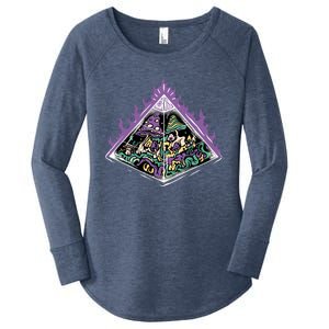 Mushroom Pyramid Women's Perfect Tri Tunic Long Sleeve Shirt