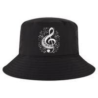 Musician Pianist Music Notes Keyboard Treble Clef Piano Cool Comfort Performance Bucket Hat