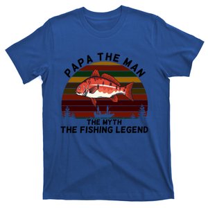 Meaningful Papa Myth Legend Redfish Fishing Gift T-Shirt