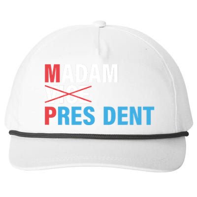 Madam President Snapback Five-Panel Rope Hat