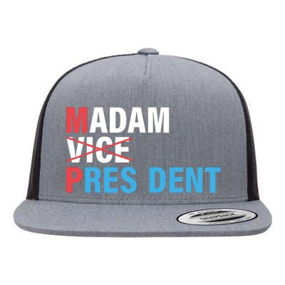 Madam President Flat Bill Trucker Hat