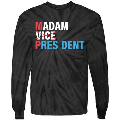 Madam President Tie-Dye Long Sleeve Shirt