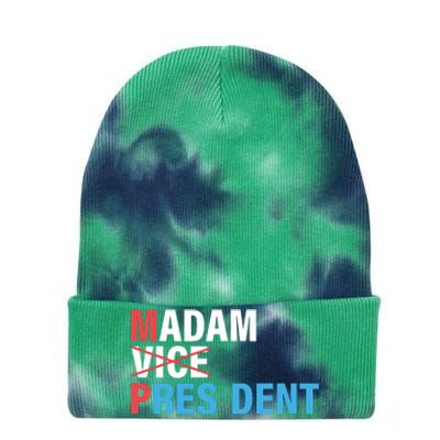 Madam President Tie Dye 12in Knit Beanie