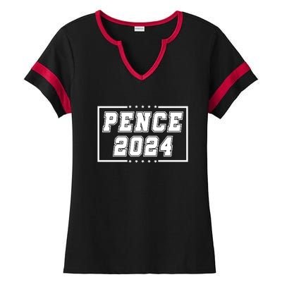 Mike Pence Ladies Halftime Notch Neck Tee