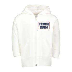 Mike Pence Toddler Zip Fleece Hoodie