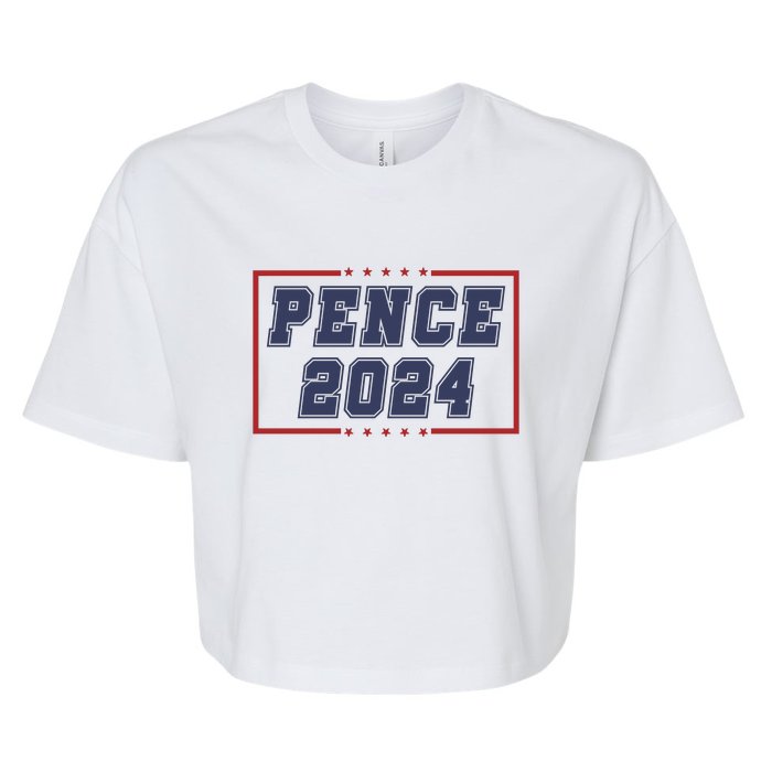 Mike Pence Bella+Canvas Jersey Crop Tee