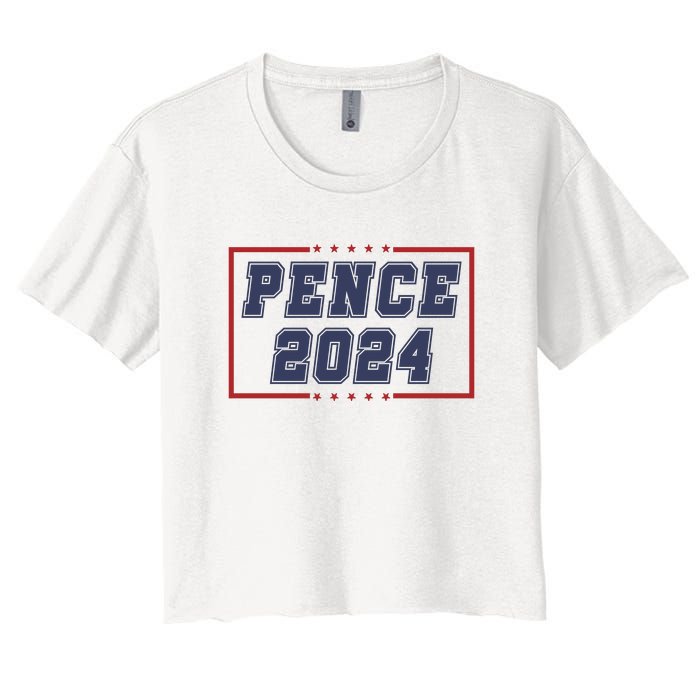 Mike Pence Women's Crop Top Tee