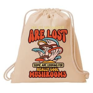 Mushroom Picker Mushroom Farmer Mushroom Picking Drawstring Bag