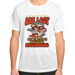 Mushroom Picker Mushroom Farmer Mushroom Picking Adult ChromaSoft Performance T-Shirt