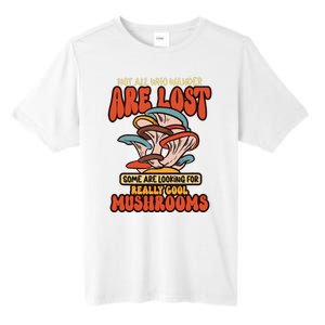 Mushroom Picker Mushroom Farmer Mushroom Picking Tall Fusion ChromaSoft Performance T-Shirt