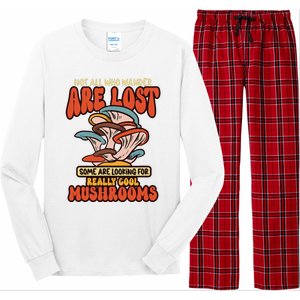 Mushroom Picker Mushroom Farmer Mushroom Picking Long Sleeve Pajama Set