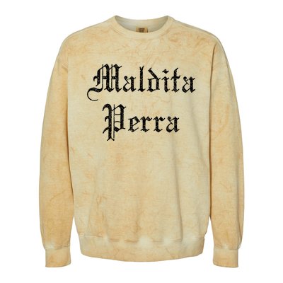 Maldita Perra Colorblast Crewneck Sweatshirt