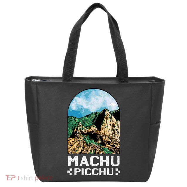Machu Picchu Zip Tote Bag