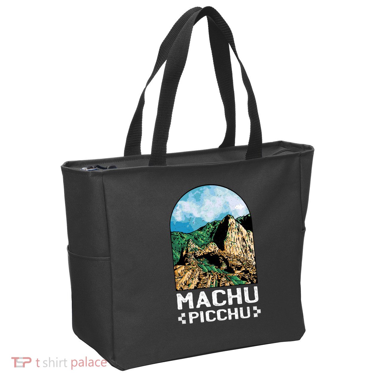 Machu Picchu Zip Tote Bag