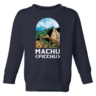 Machu Picchu Toddler Sweatshirt