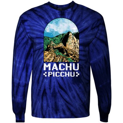 Machu Picchu Tie-Dye Long Sleeve Shirt