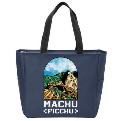 Machu Picchu Zip Tote Bag