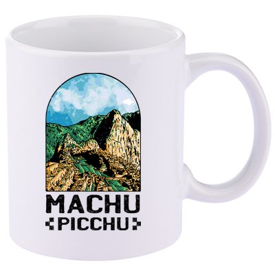 Machu Picchu 11oz C Handle Ceramic Mug