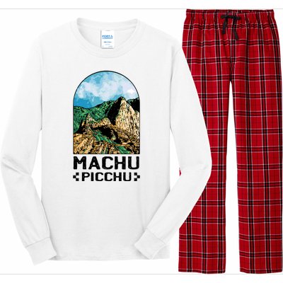 Machu Picchu Long Sleeve Pajama Set