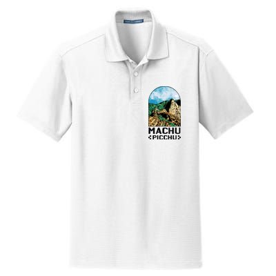 Machu Picchu Dry Zone Grid Polo