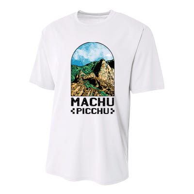 Machu Picchu Youth Performance Sprint T-Shirt